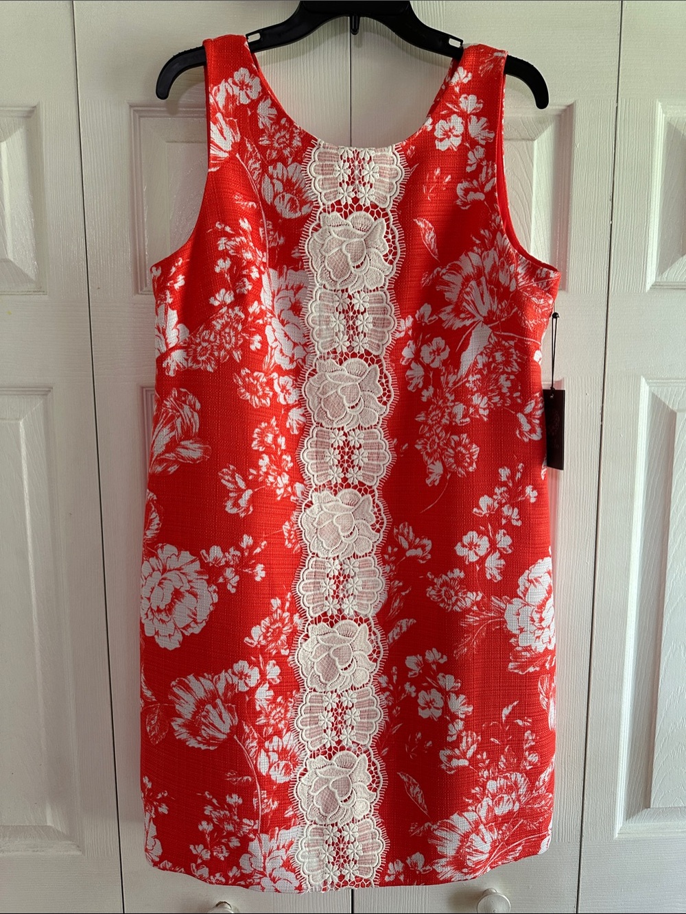 Vince Camuto Floral Midi Dress Size 14